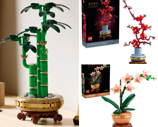 aesthetic lego sets for decor 🌷🍃 cover photo collage