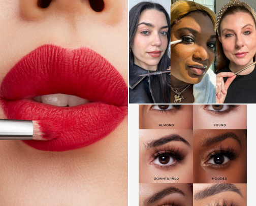 Makeup Staples cover photo collage
