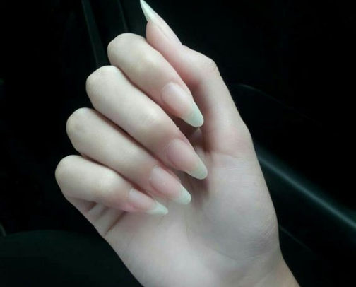 The only products you need for concrete hard nails cover photo collage