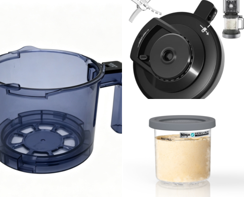 Where to buy Ninja Creami replacement parts cover photo collage