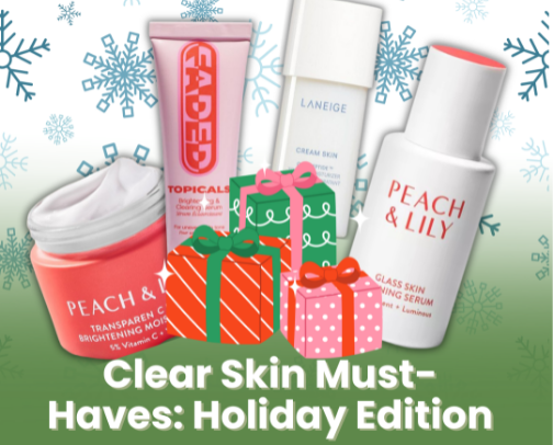 Glass Skin Must-Haves: Holiday Edition | walk into 2026 with flawless skin 💫💕 cover photo collage