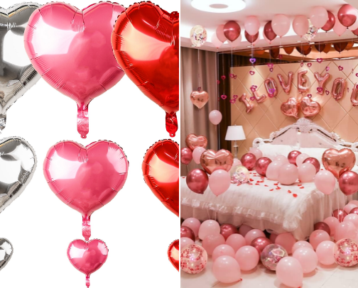 Valentines Day Decor 💗💋 cover photo collage