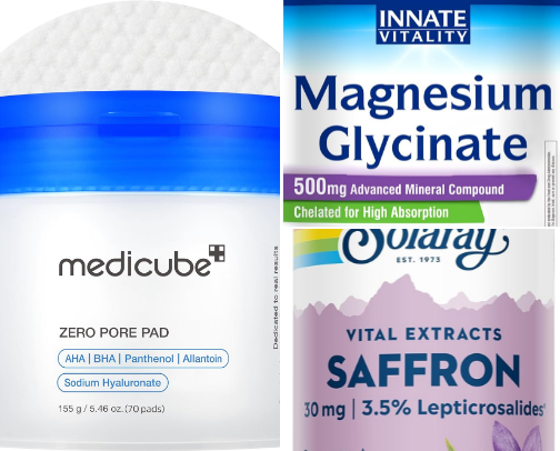 Skincare + wellness cover photo collage