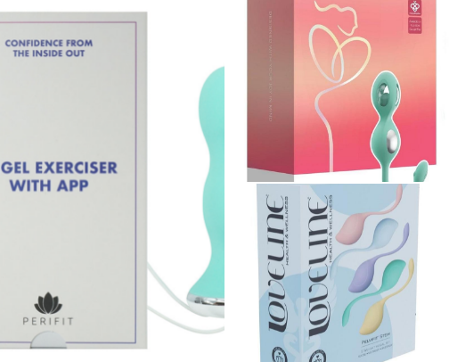 Kegel Exercisers & Trainers cover photo collage