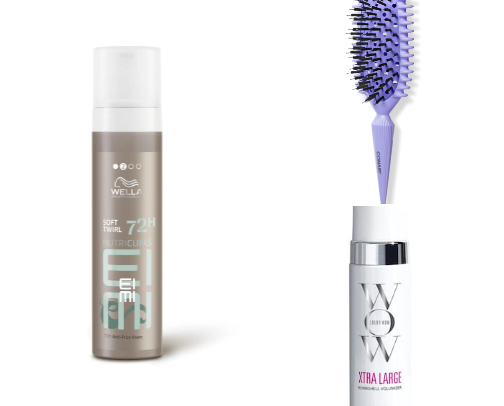 wavy hair girls... everything you need for your 2A hair cover photo collage