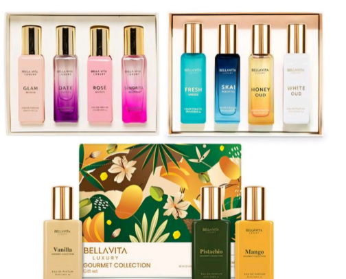 Womens Fragrances cover photo collage