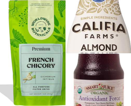 My favorite drinks, from teas, to creamer and juice. It’s important to keep hydrated cover photo collage