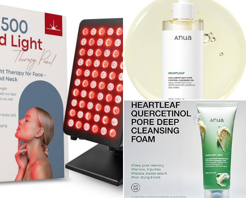 Skincare Faves for my Dry Skin 🧖🏽‍♀️ cover photo collage