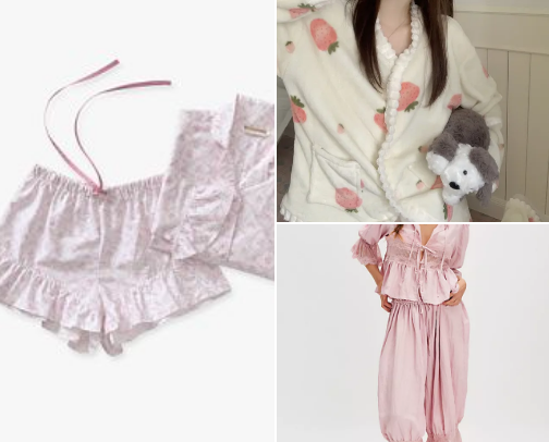 Loungewear cover photo collage