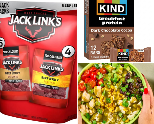 Travel Snacks & On-The-Go Eats cover photo collage