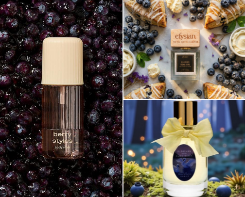 Blueberry Perfume & Bodycare cover photo collage