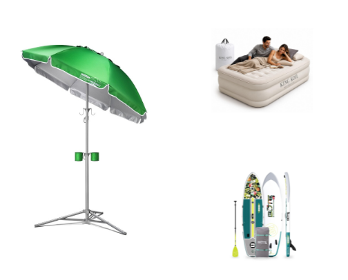 The "Maybe We Should Be Outside More" Cart cover photo collage