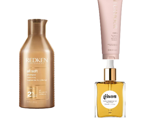 Best hydrating haircare products cover photo collage