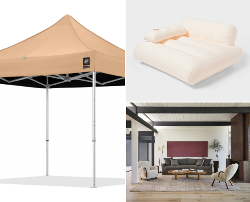 Upgrade your camping set up now cover photo collage