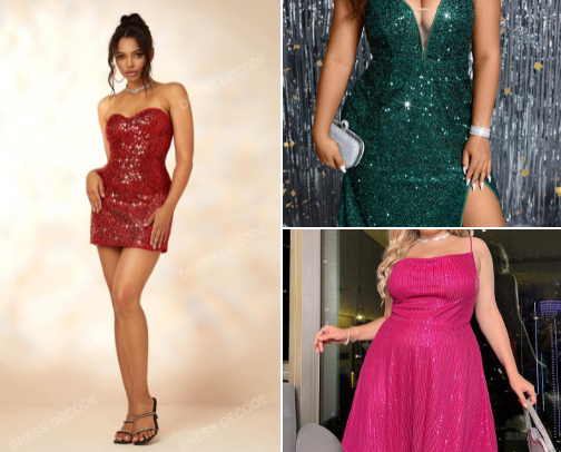 Slay All Night: Stunning Party Dresses from SHEIN USA. cover photo collage