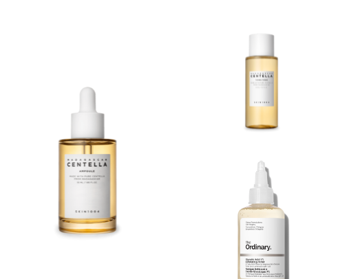 skincare recommendations cover photo collage