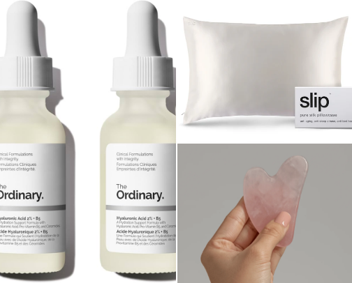 Glow-Up Essentials – My Favorite Self-Care Products cover photo collage