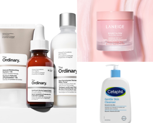 Clear Skin cover photo collage