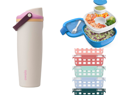 Food prep on the run cover photo collage