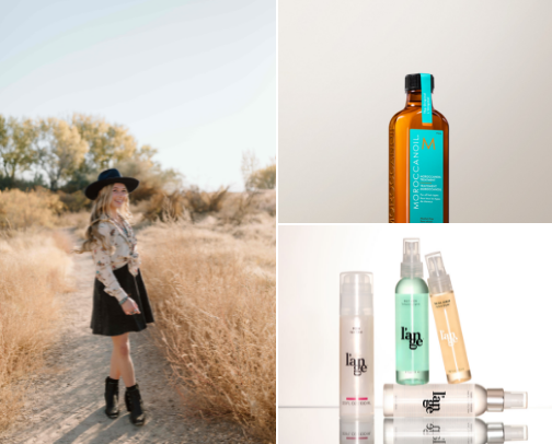 My fav hair products cover photo collage