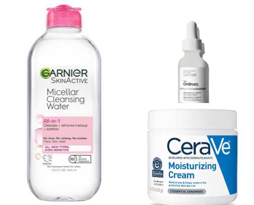 Skincare cover photo collage