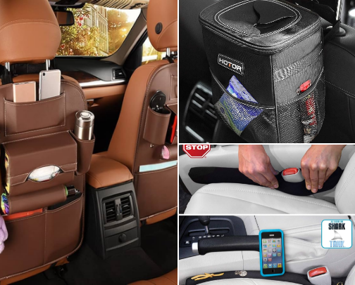 Car Must-haves for moms on the go cover photo collage