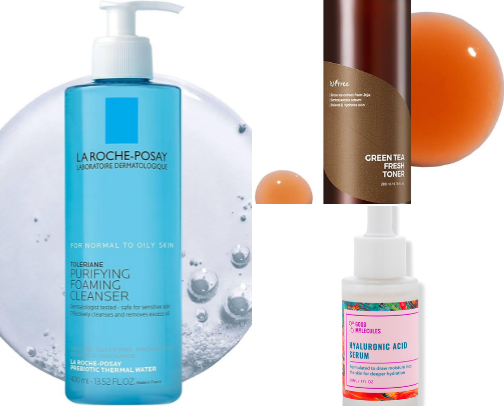 Skincare Recs (sensitive + acne-prone skin friendly) cover photo collage
