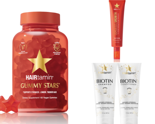 Hair care cover photo collage