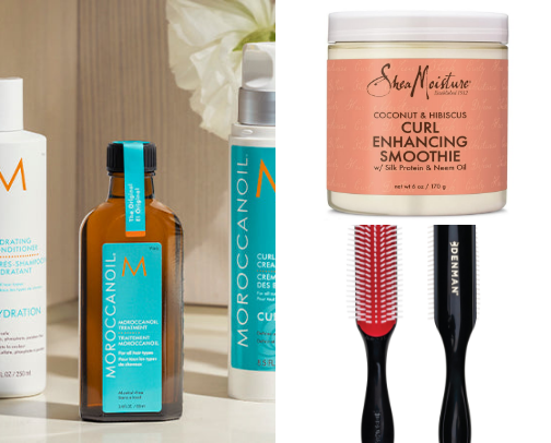 Curly hair recs from a curly haired girly cover photo collage