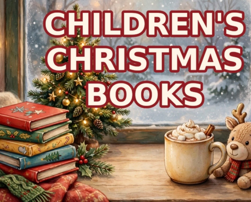 Children's Christmas Books cover photo collage