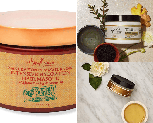 Natural hair care cover photo collage