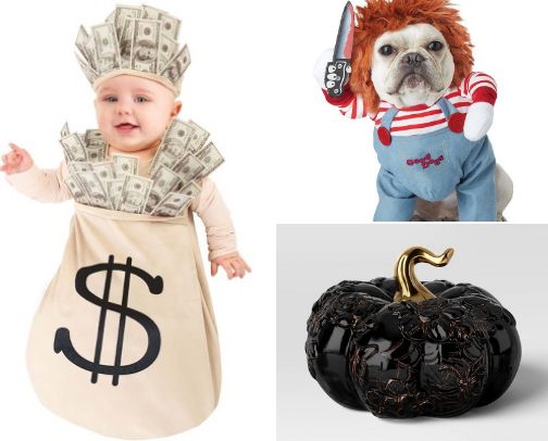 Ghouls and Glam: Spooky Costumes and Stunning Decor cover photo collage