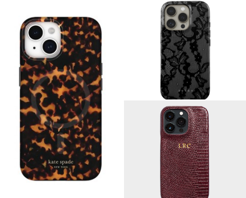 Ultimate Affordable Chic, Luxurious Phone Cases + Accessories cover photo collage