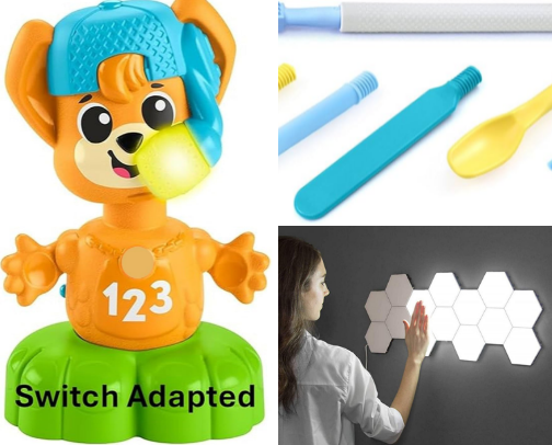 Must Have Sensory & Adaptable Toys for Children’s Therapy! cover photo collage
