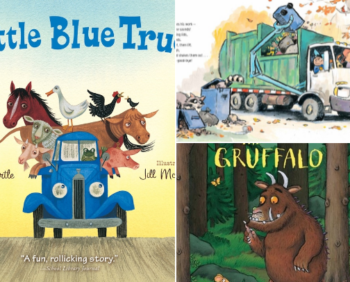 Top 20 Toddler + Preschool Books on Rotation (perfect for ages 2-5) cover photo collage
