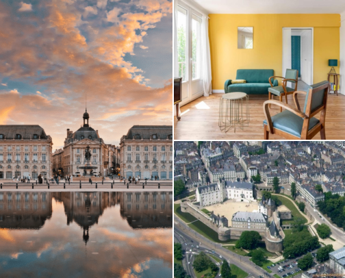 A memorable hotel stay worth considering, Castles, Creative Sights, Riverside Walks & Easy Stays Nantes, France cover photo collage
