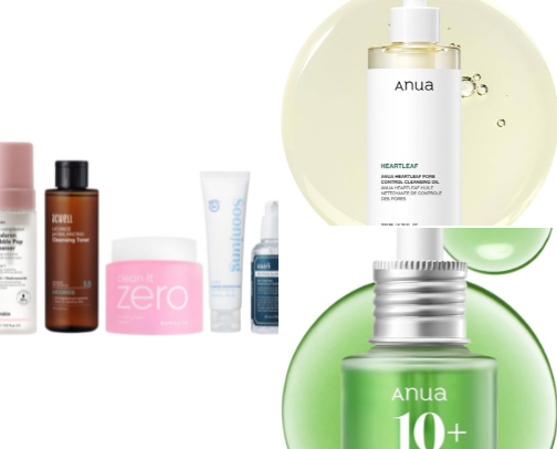 Skincare products that actually work (no hype). cover photo collage