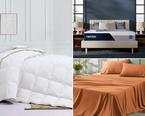 Bedroom cover photo collage