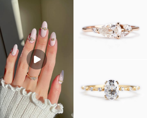 💍💎 jewelry for my nails cover photo collage