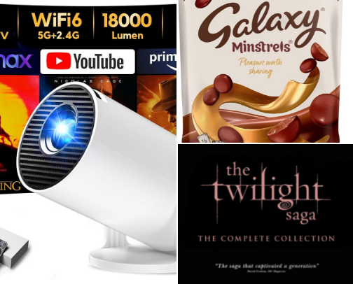 Cozy Movie Night Essentials cover photo collage