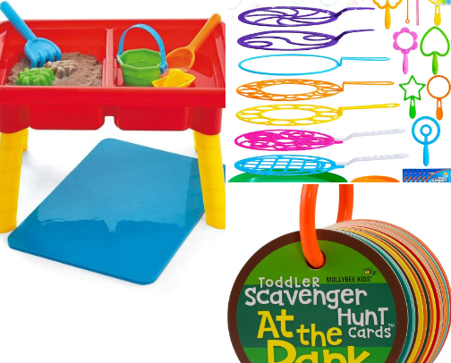 The best Summer toys & activities to keep your toddler busy! 😋😎☀️ cover photo collage