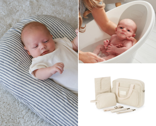 baby essentials cover photo collage