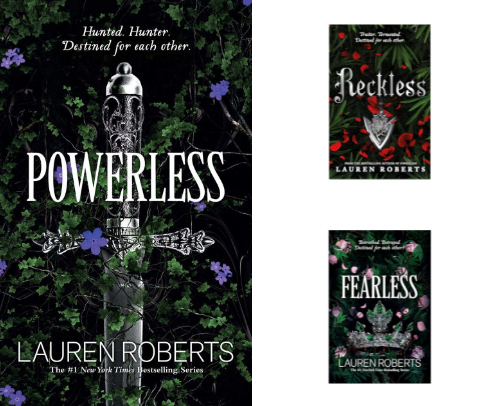 A must read romantasy series!!! 🗡️🪻 cover photo collage