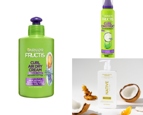 My Favorite Products for Curls cover photo collage