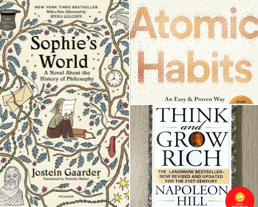 My Favorite Books Recommendation cover photo collage