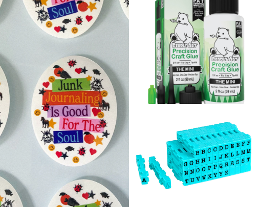 JUNK JOURNALING for the girlies 📒✂️📏🖍️📎📝 cover photo collage