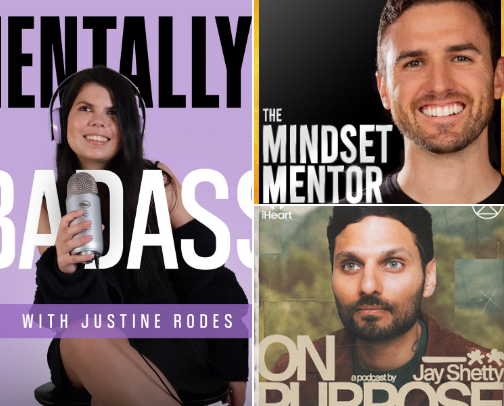 Your New Favorite Podcasts Start Here cover photo collage