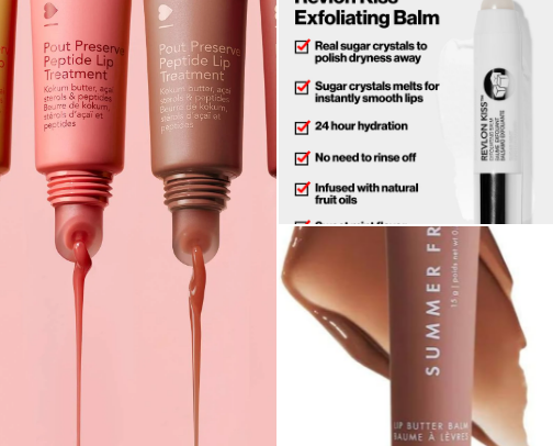 Must have lip products for dry lips cover photo collage