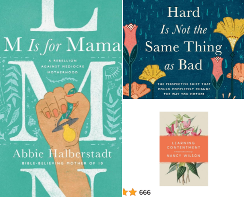 Books for Housewife Theologians cover photo collage