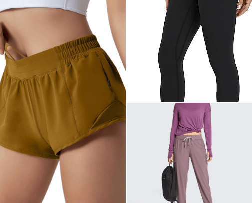 Workout wear cover photo collage
